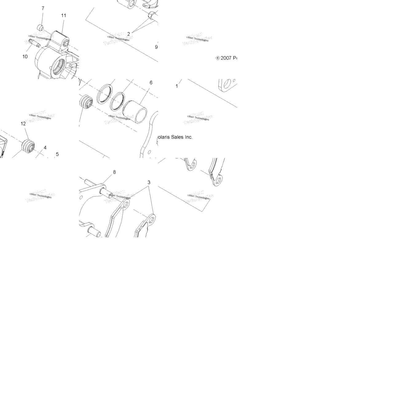 Brakes, Brake Caliper, Front