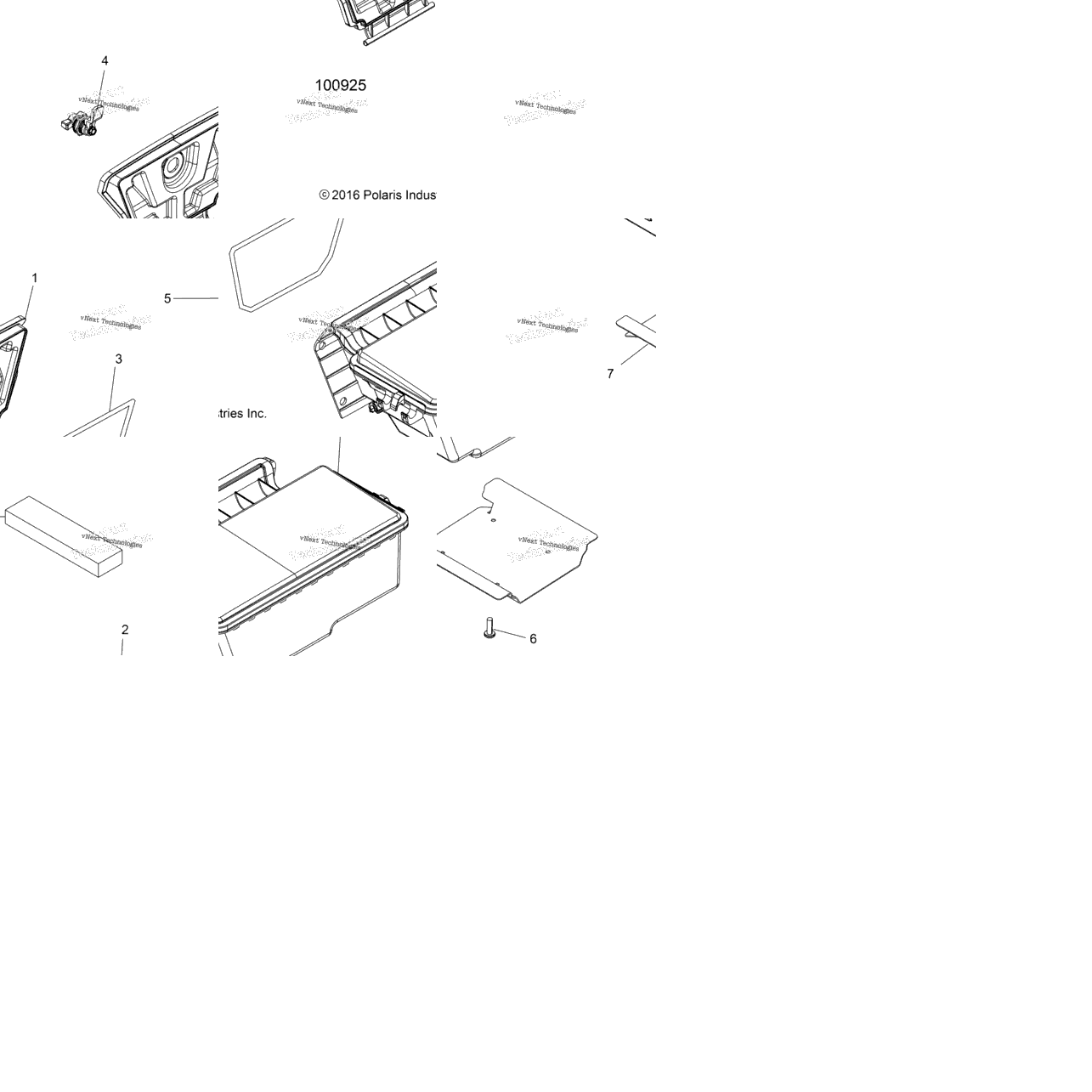 Body, Storage, Rear