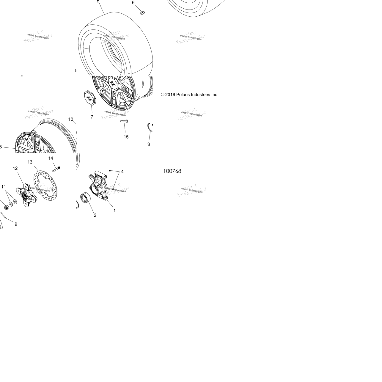 Wheels, Rear & Hub