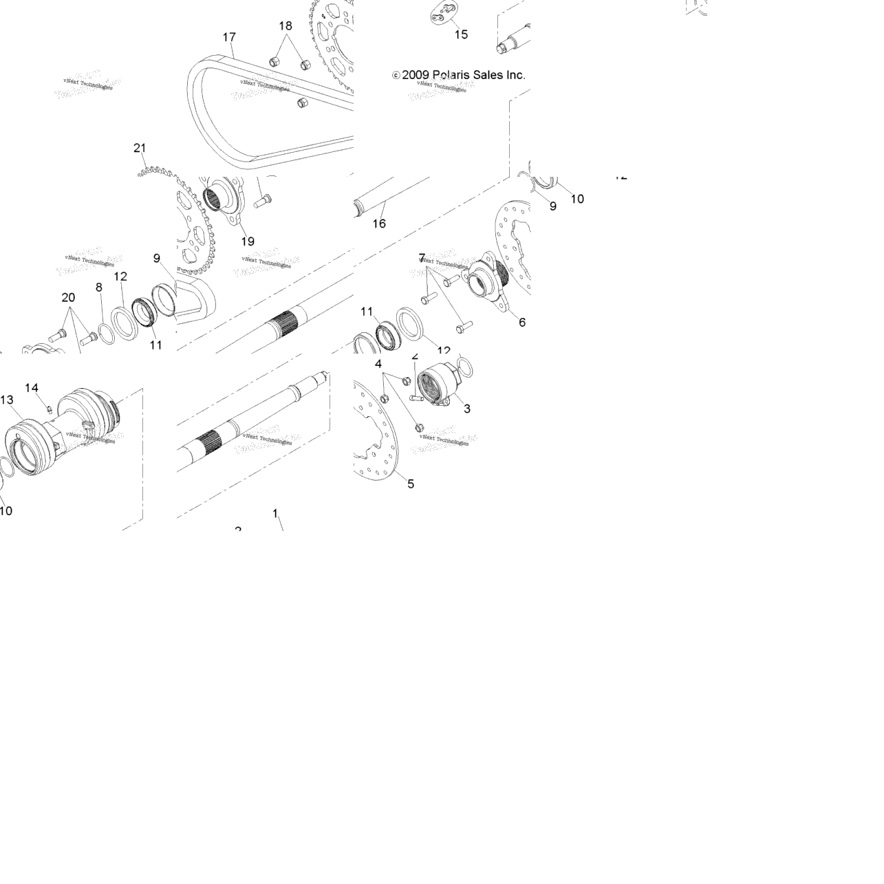 Drive Train, Rear Axle & Housing
