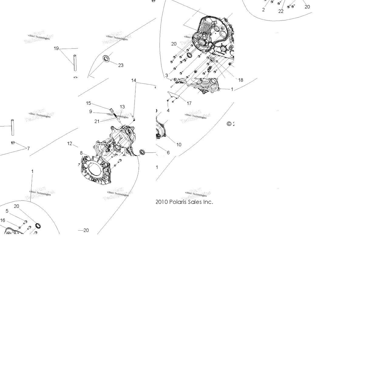 Drive Train, Main Gearcase