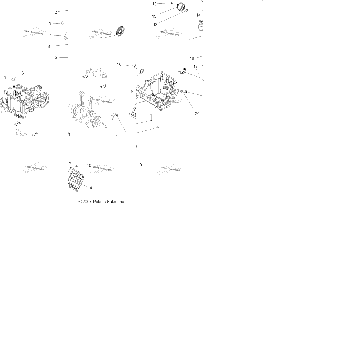 Engine, Crankcase