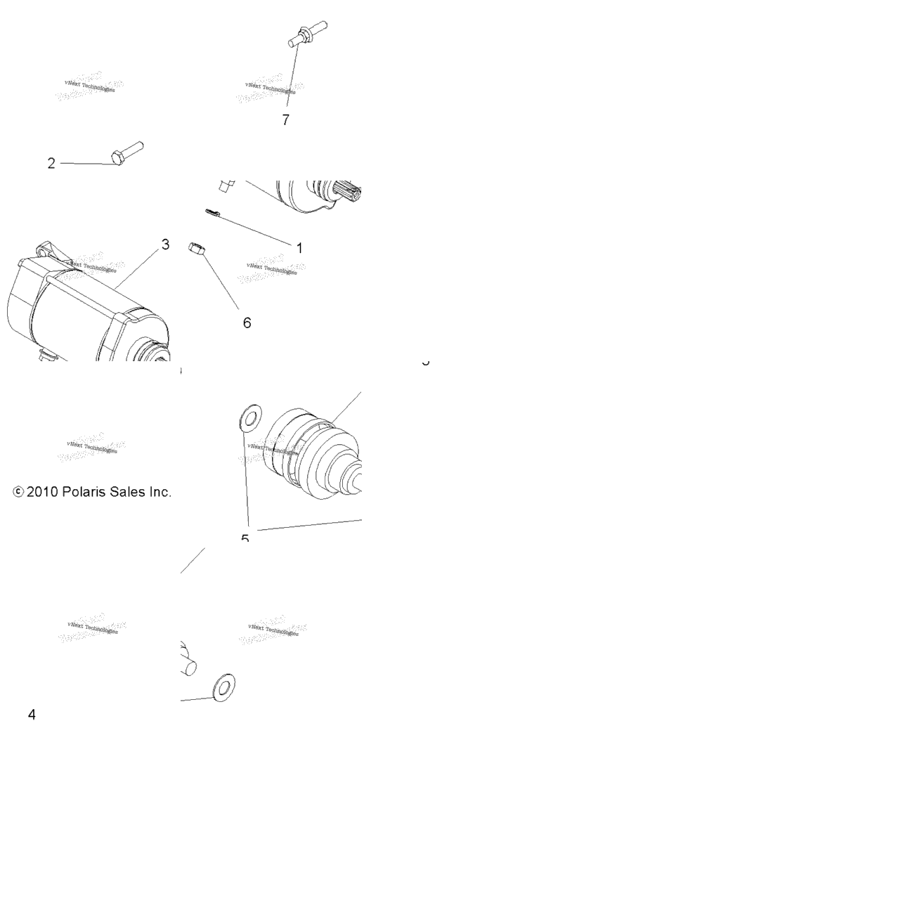 Engine, Starting Motor