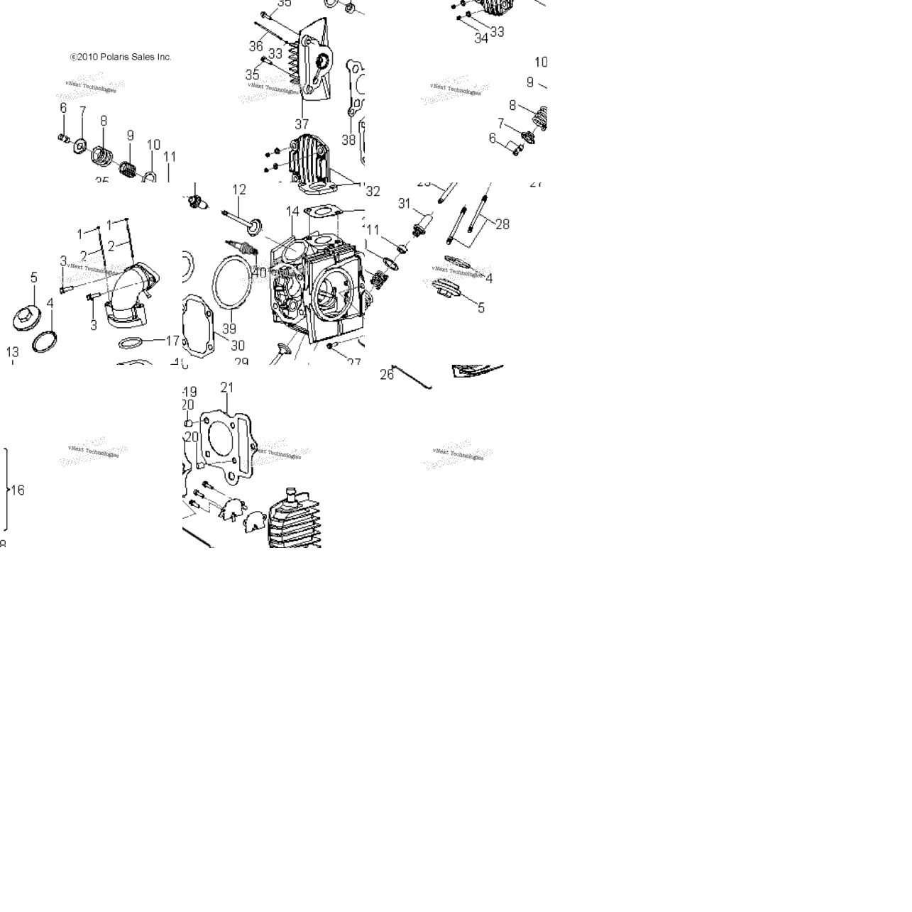 Engine, Cylinder Head