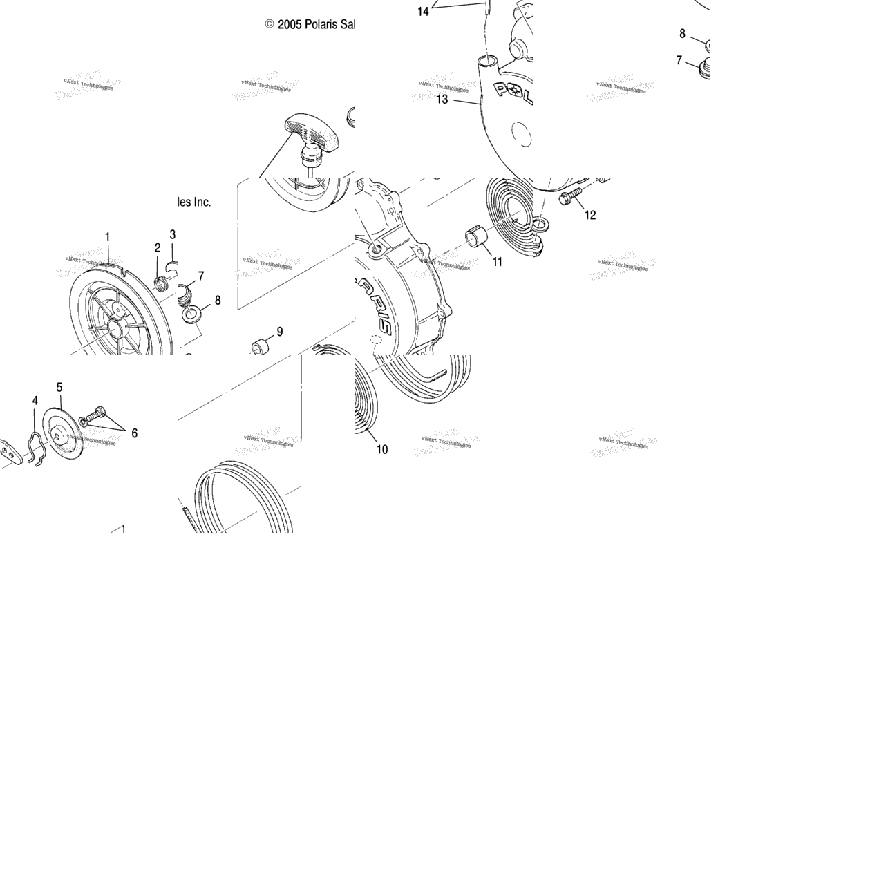 Engine, Recoil Starter