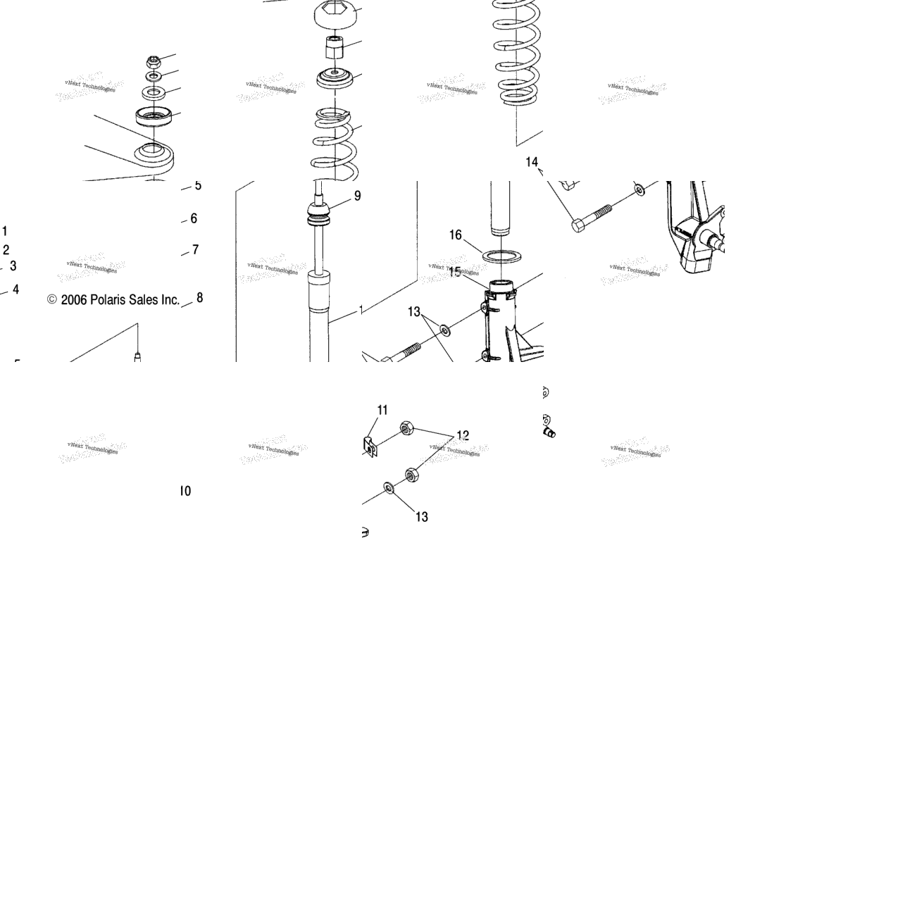 Suspension, Strut, Front