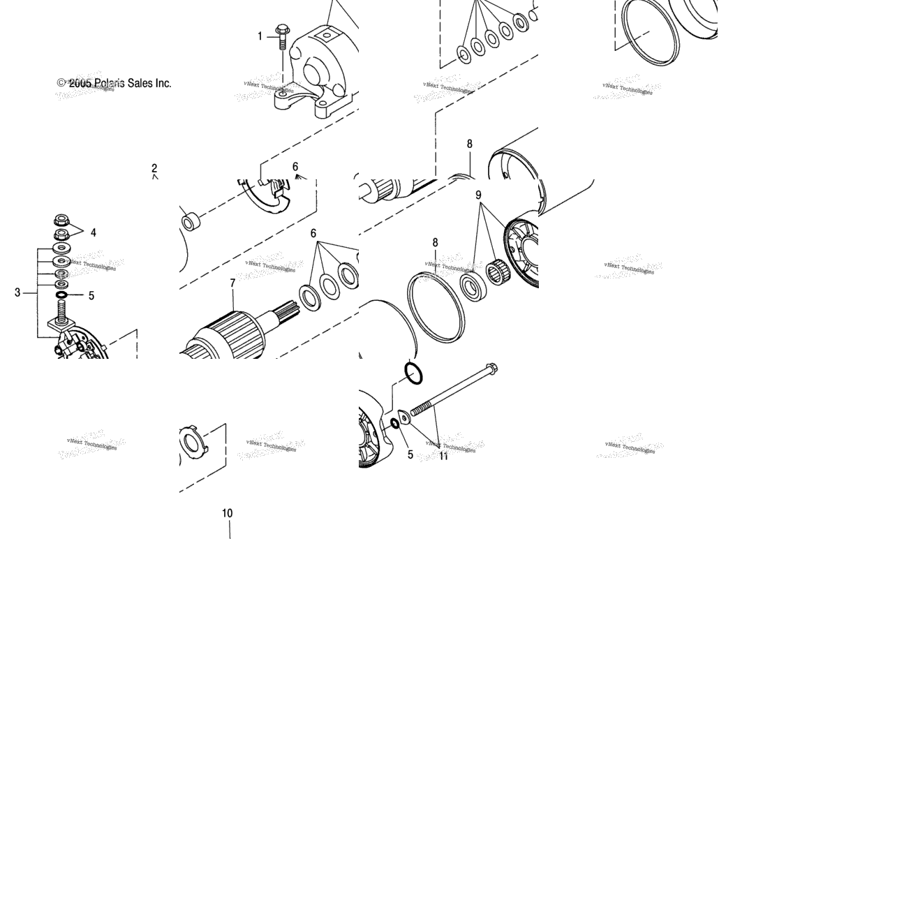 Engine, Starting Motor