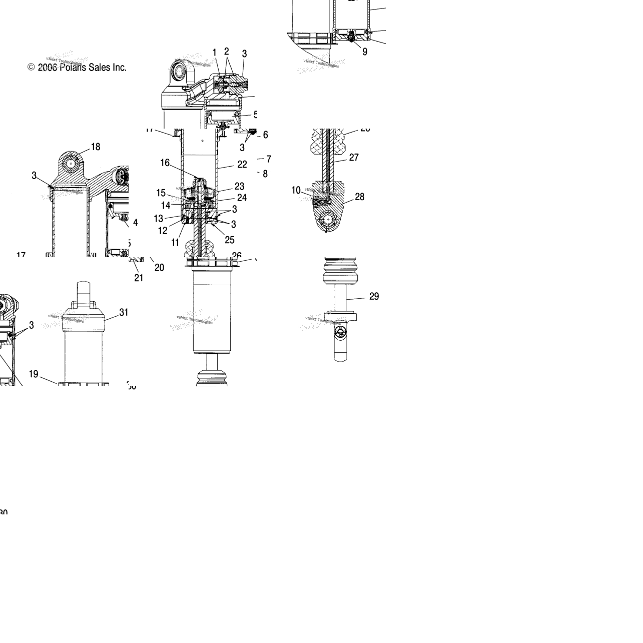 Shock, Rear A07gj50ac (49Atvshockrr)