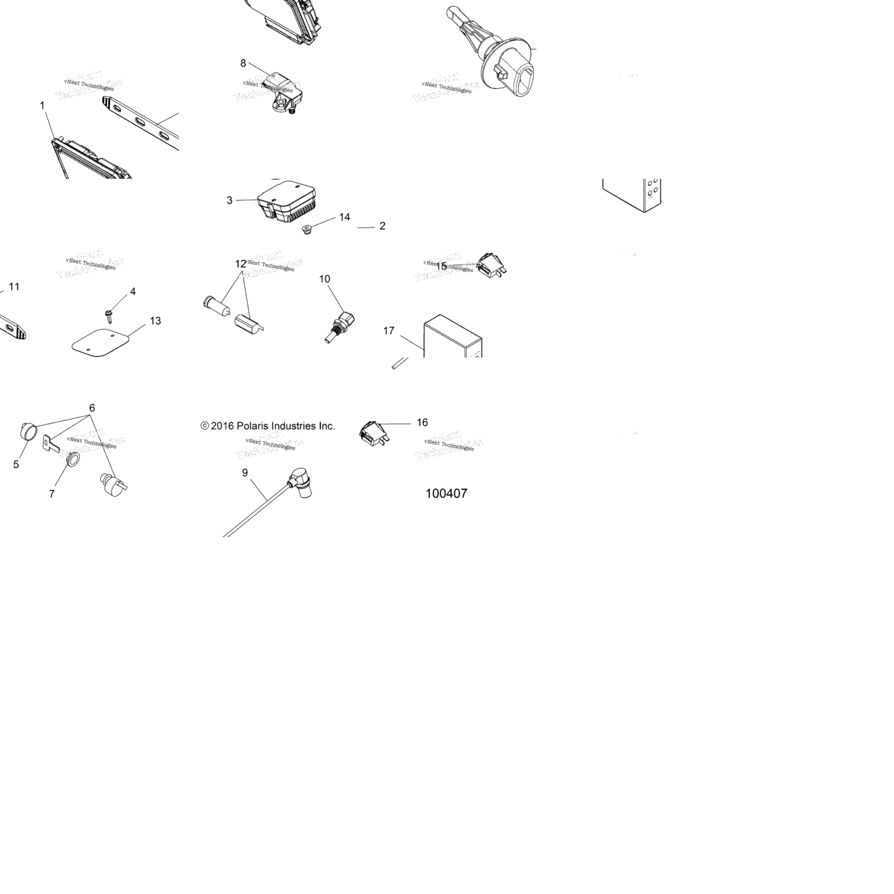 Electrical, Switches, Sensors, Ecu & Control Modules