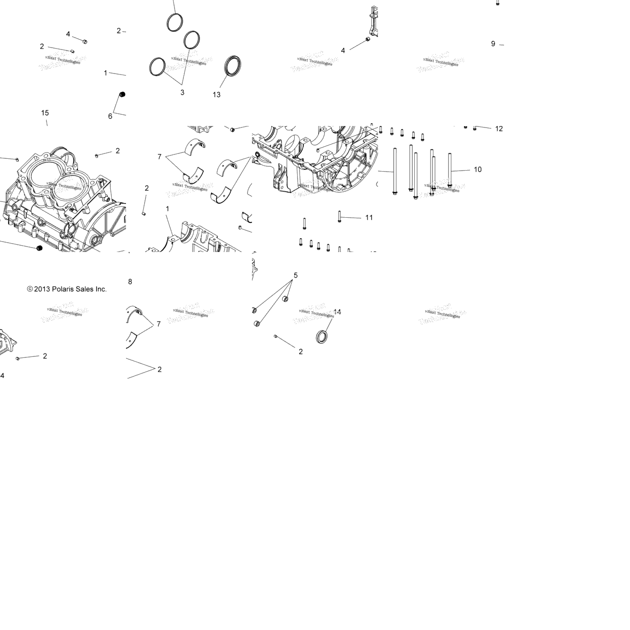 Engine, Crankcase