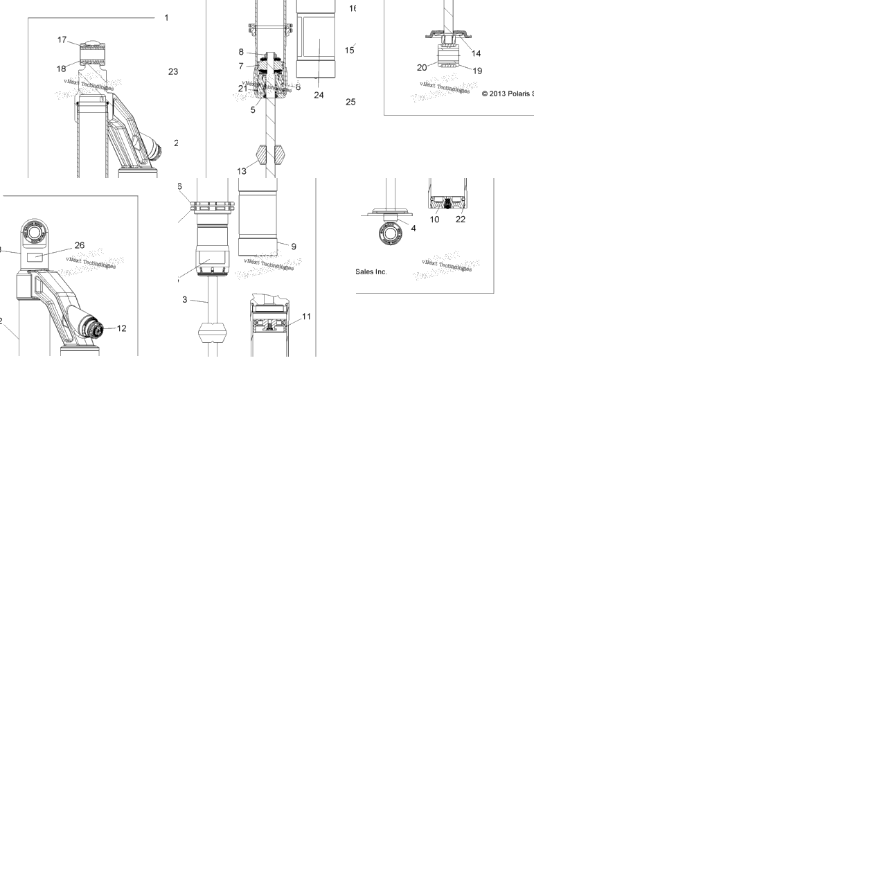 Suspension, Shock, Rear A16sye95ap