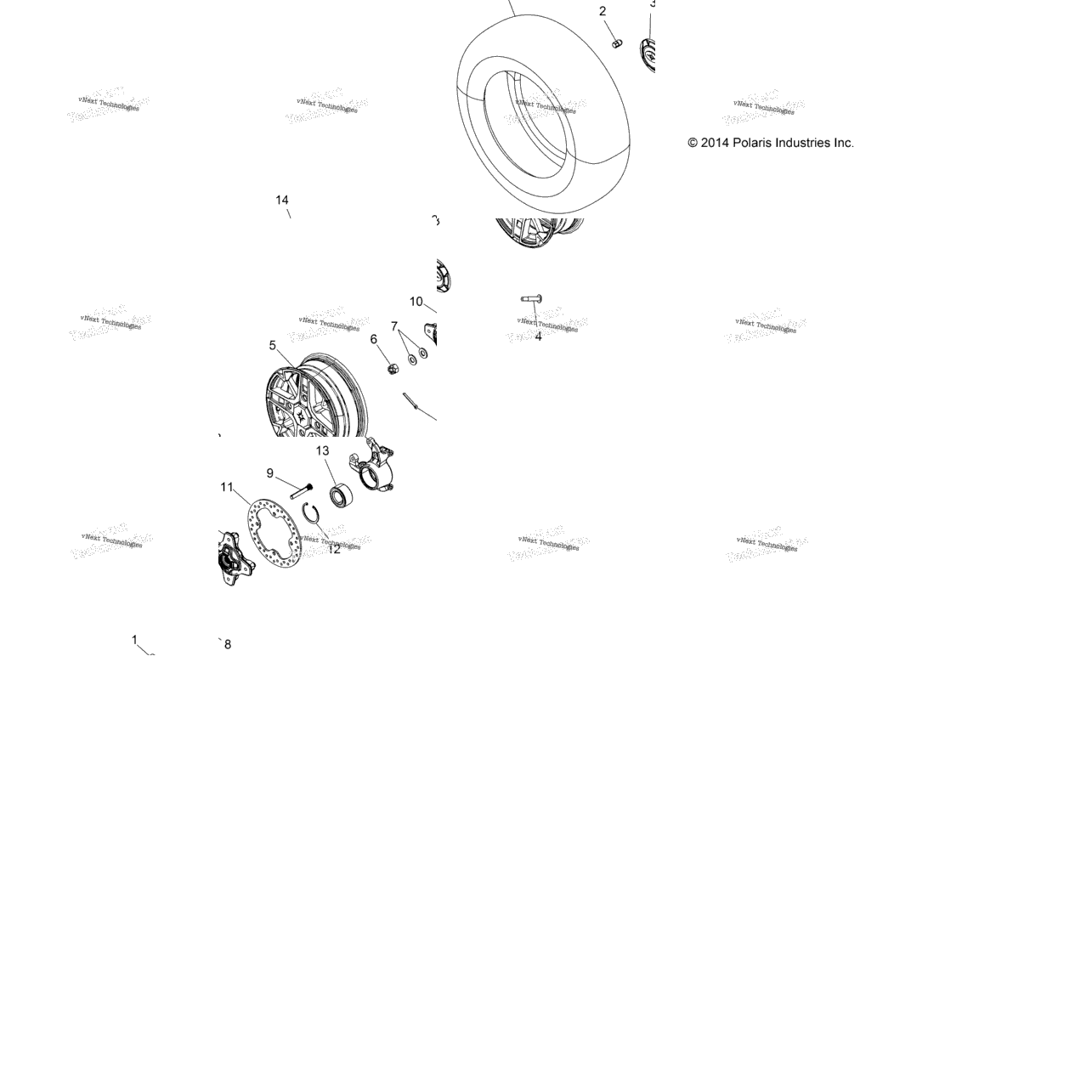Wheels, Front & Hub