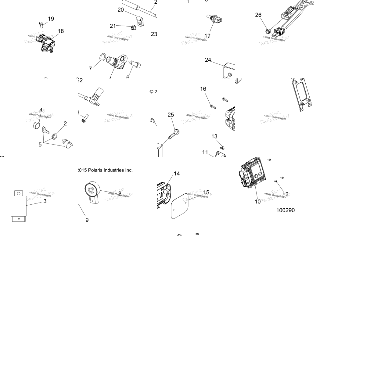 Electrical, Switches, Sensors & Ecm Modules