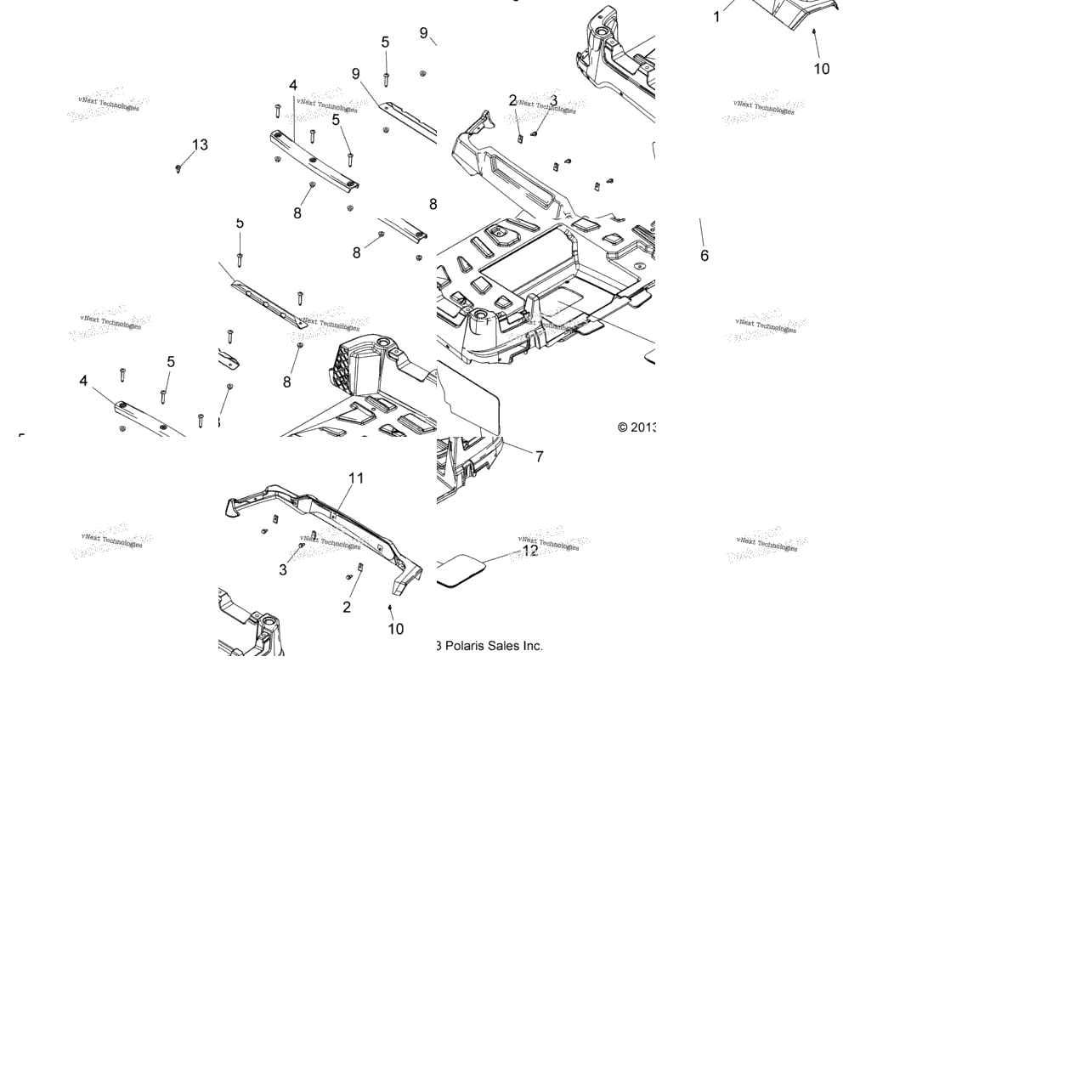 Body, Rear Box