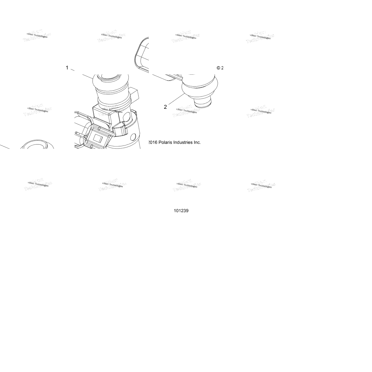 Engine, Fuel Injector 2521068 Orings