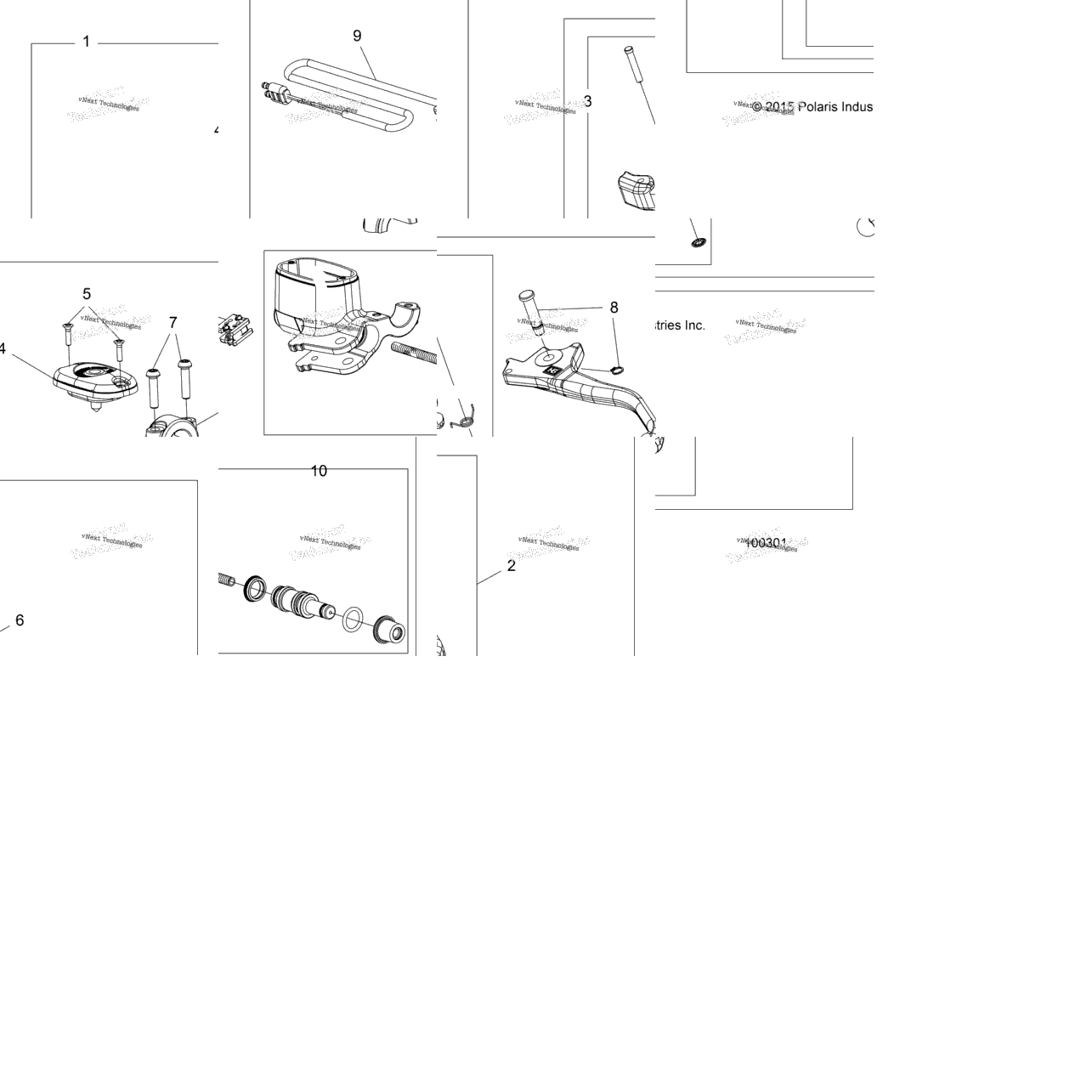 Brakes, Front Brake Lever & Master Cylinder