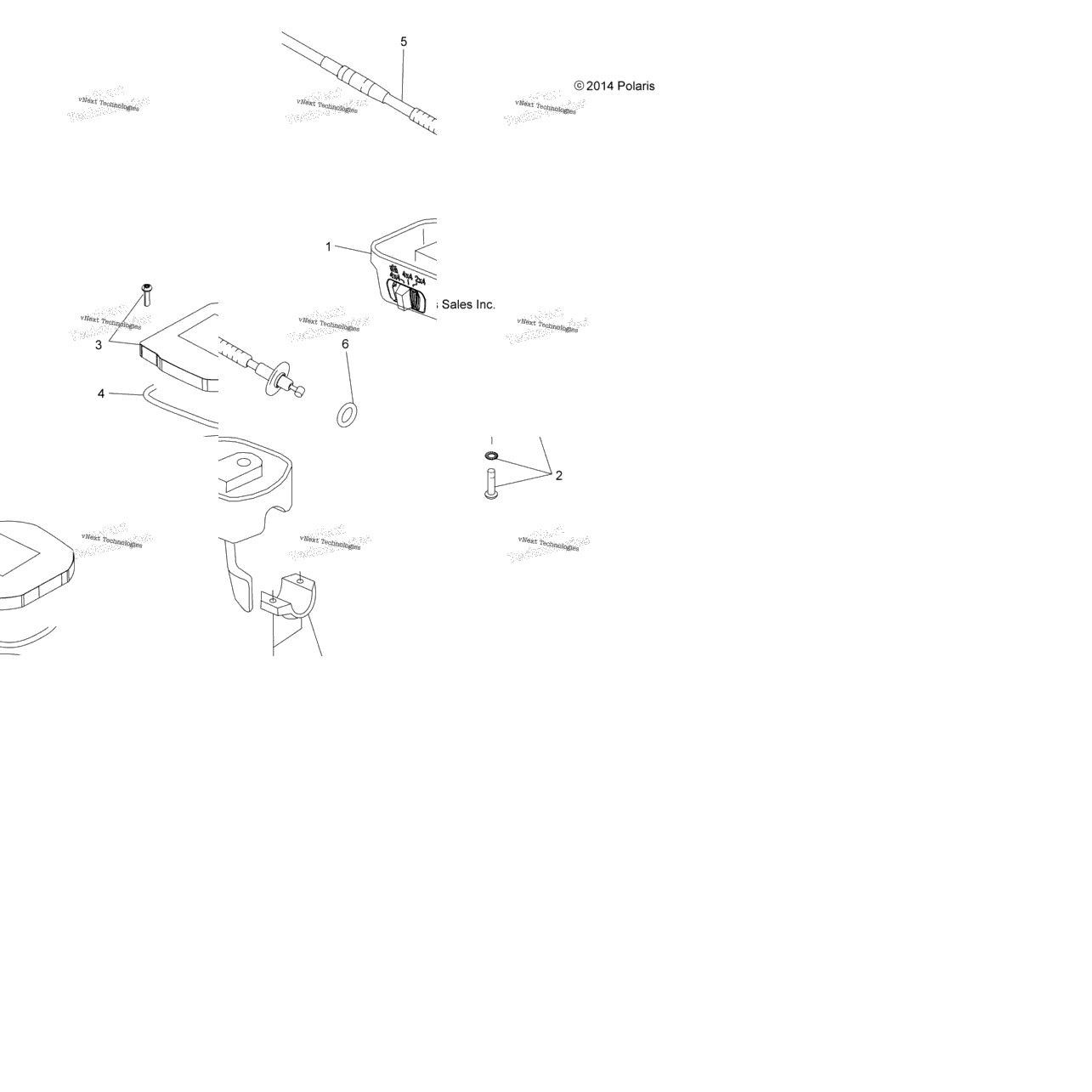 Steering, Controls, Throttle Asm. & Cable