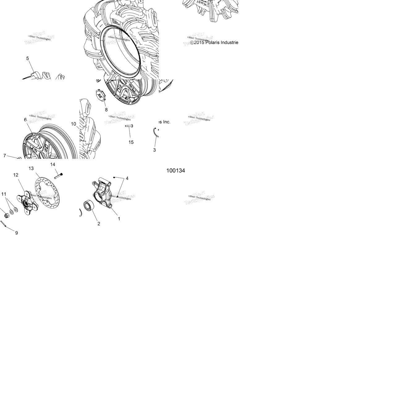 Wheels, Rear & Hub