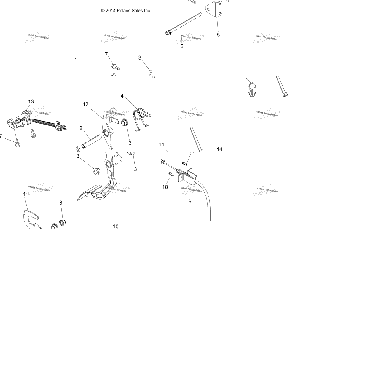 Engine, Throttle Pedal