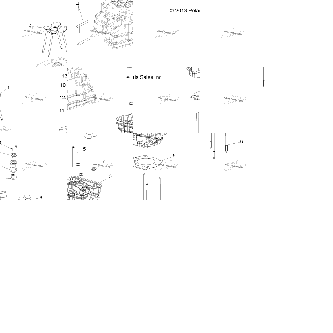 Engine, Cylinder Head