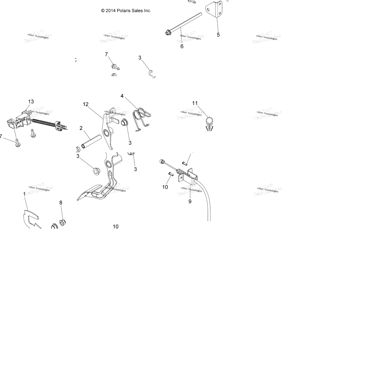 Engine, Throttle Pedal
