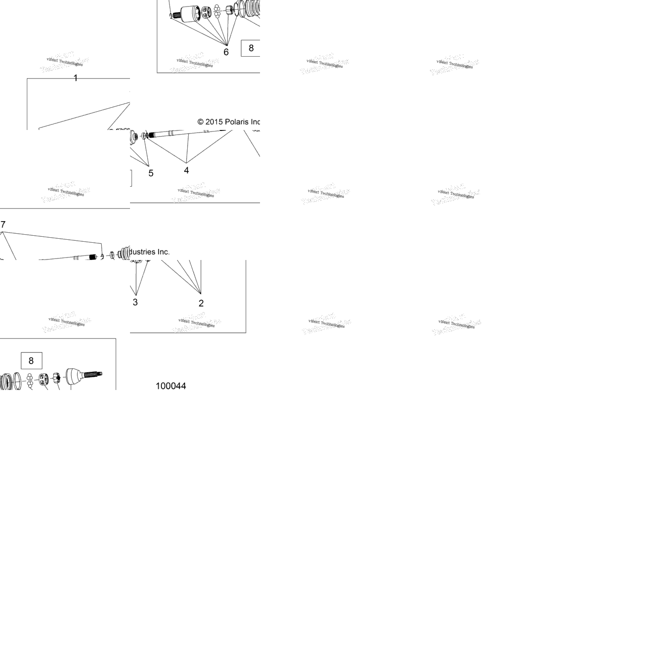 Drive Train, Front Half Shaft