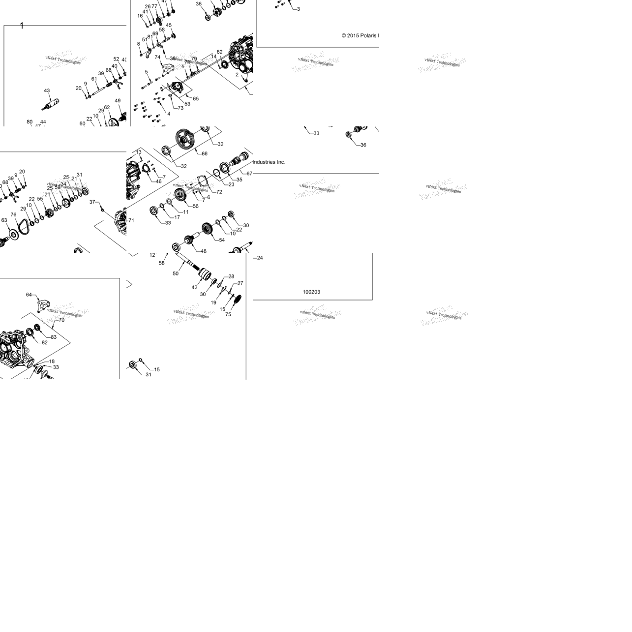 Drive Train, Main Gearcase