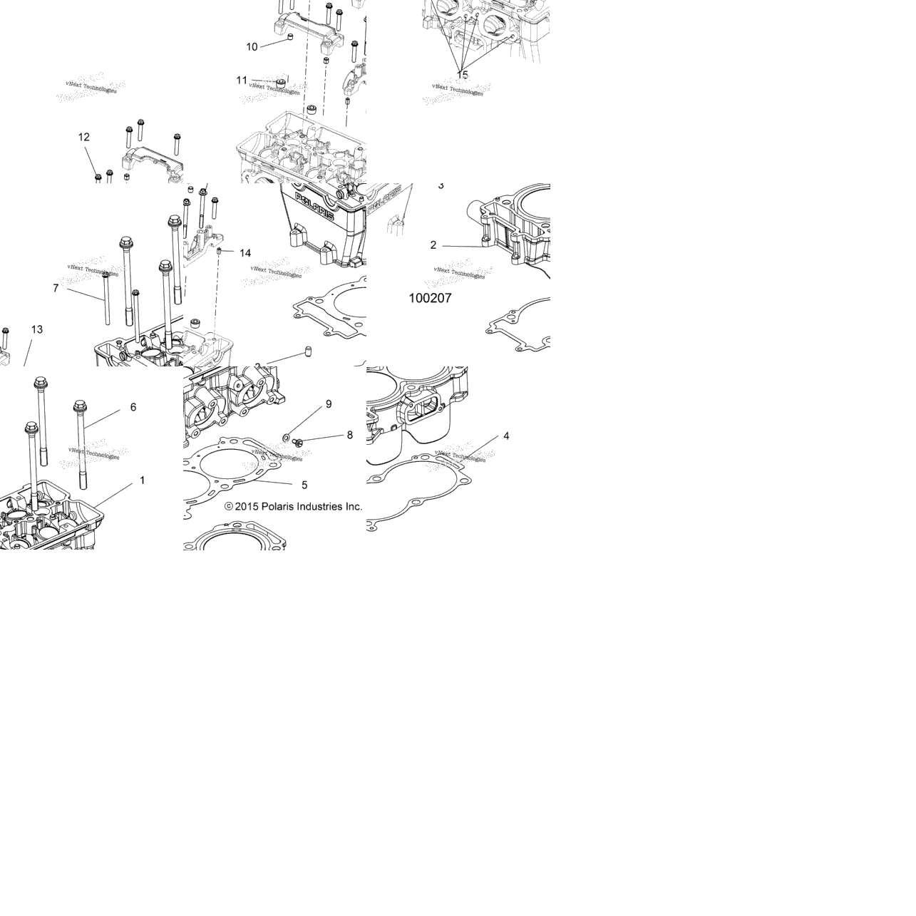Engine, Cylinder & Head