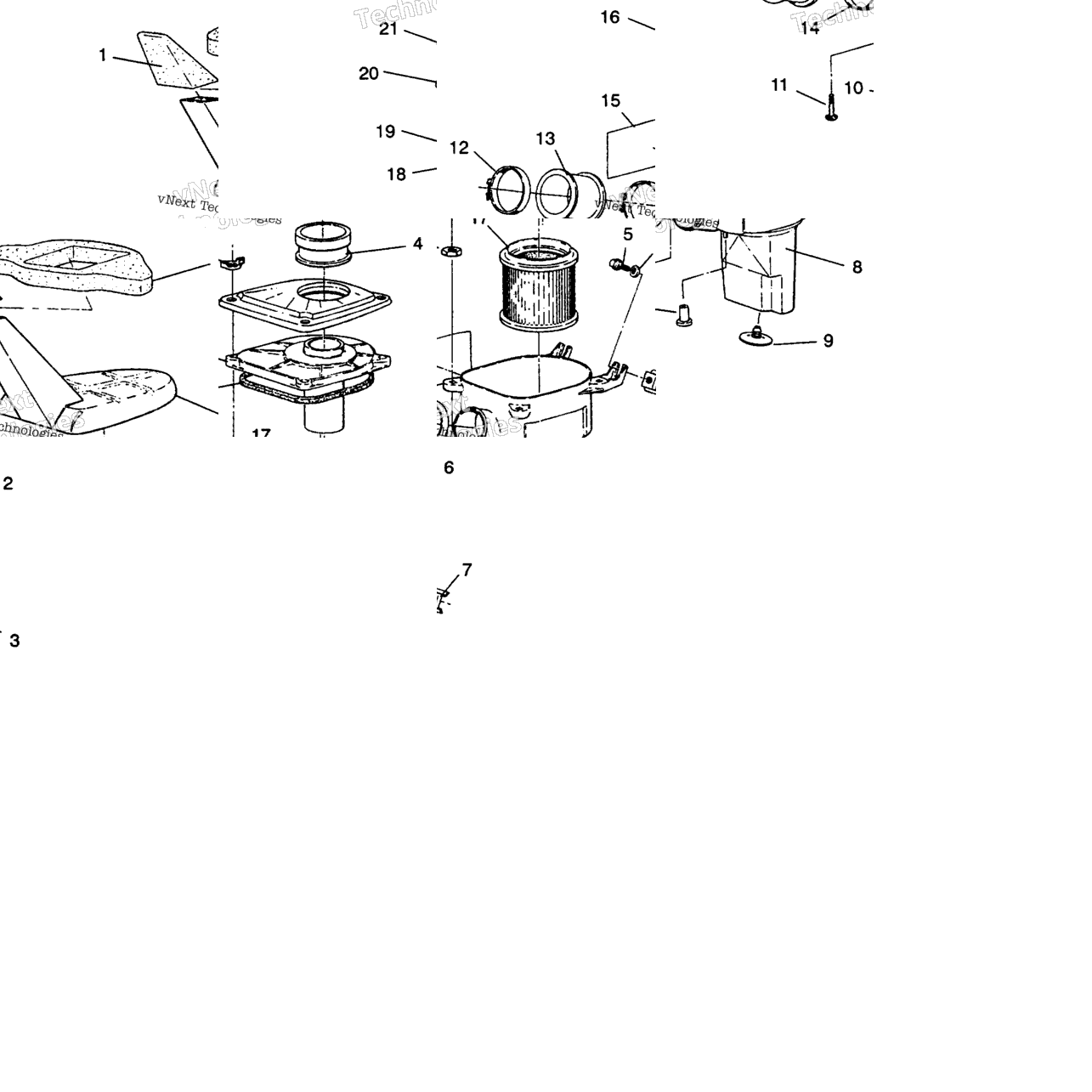 Air Box Assembly Trail Boss
