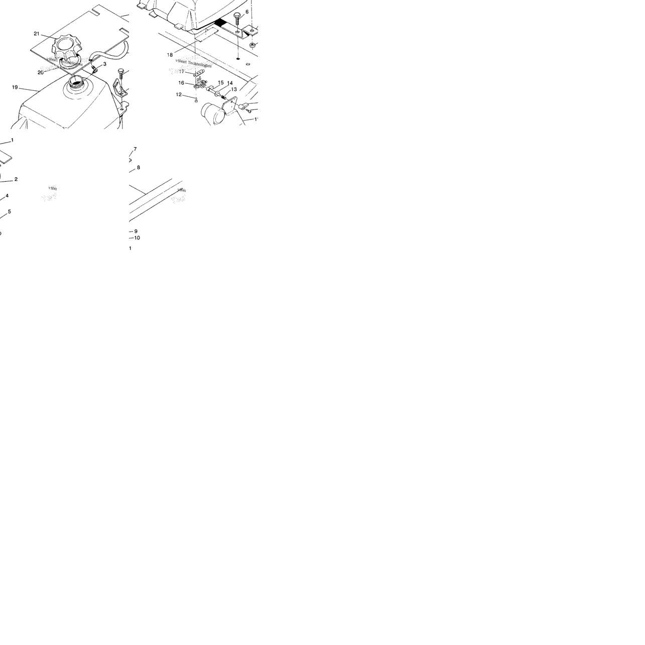 Fuel Tank Assembly 6X6 250