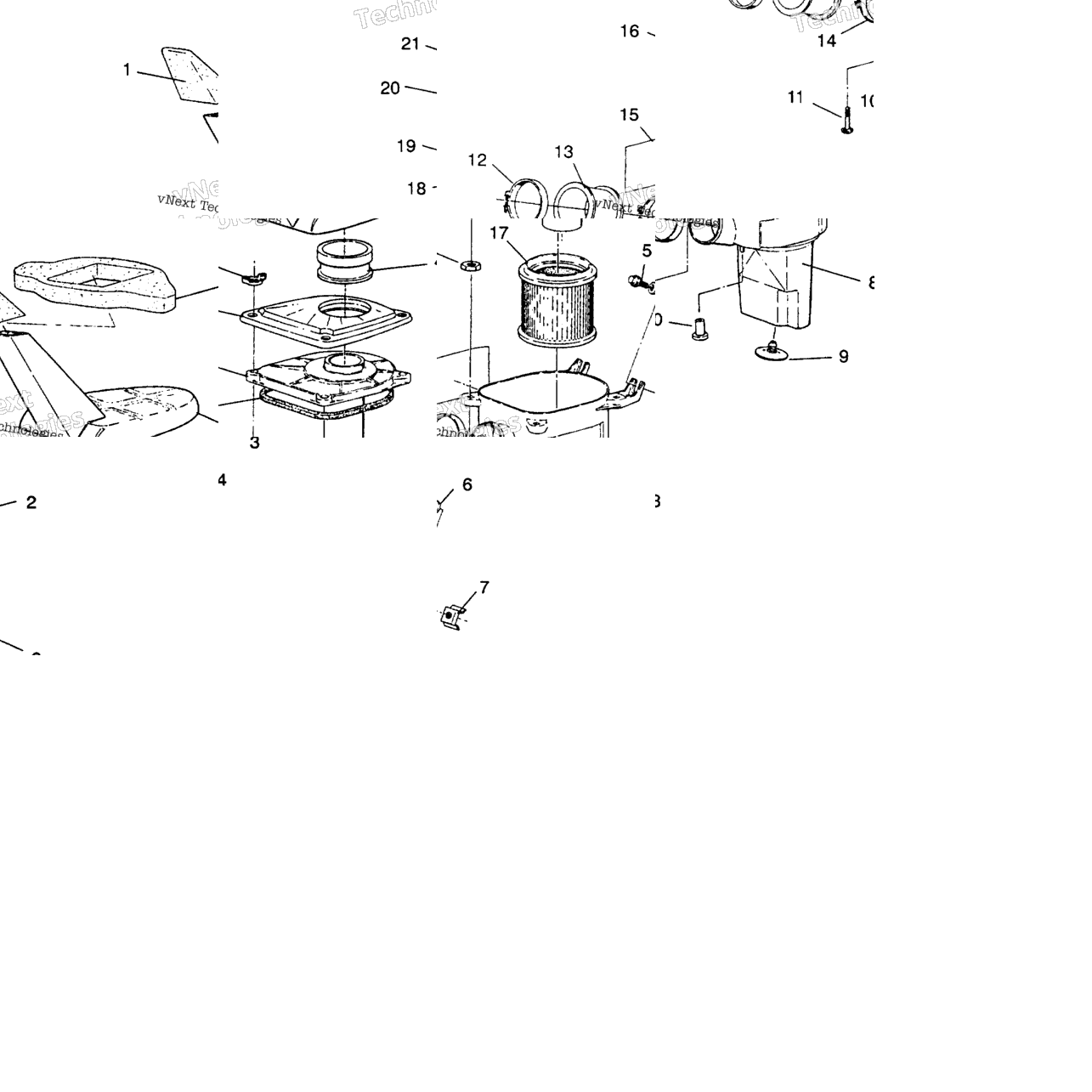 Air Box Assembly 4X4 250