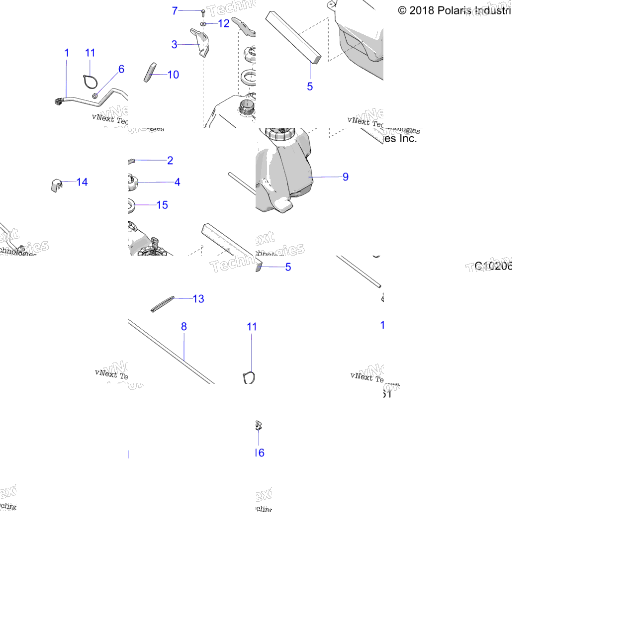 Fuel System, Fuel Tank Asm