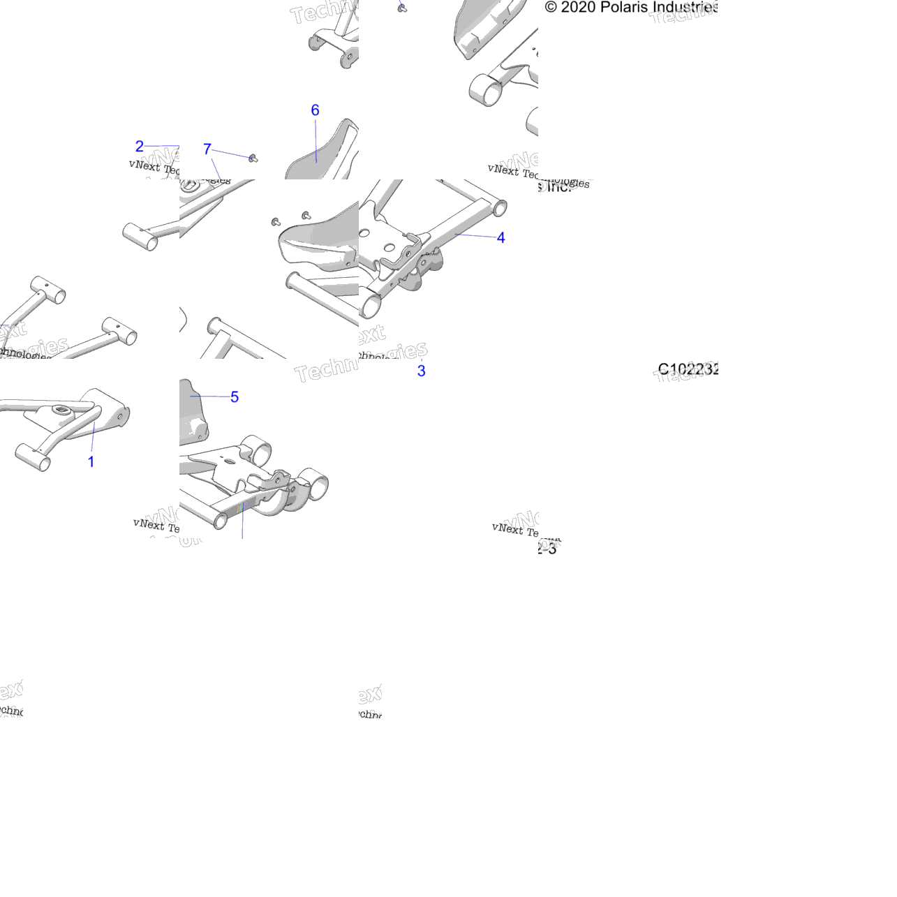 Suspension, Rear Control Arms
