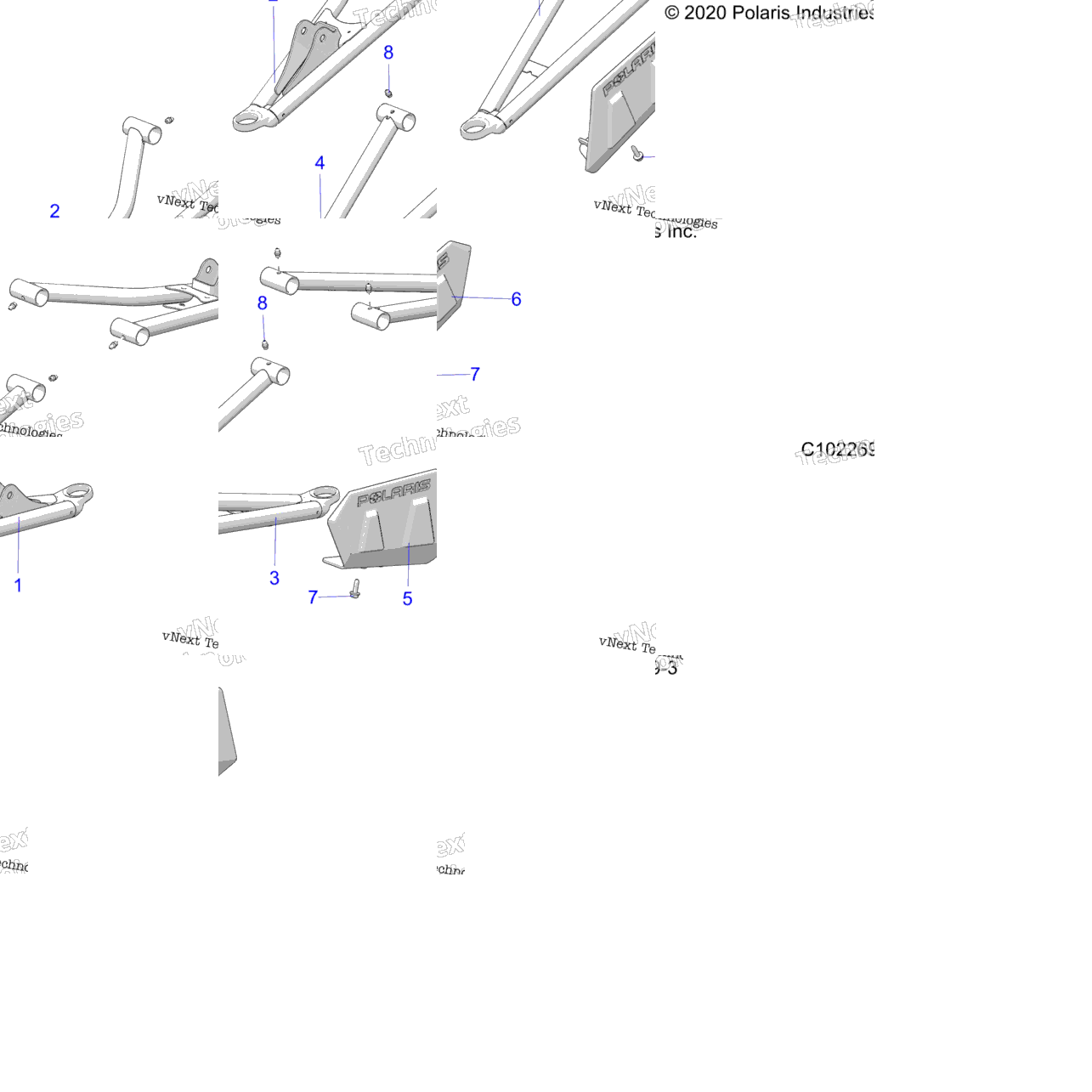 Suspension, Front Aarms