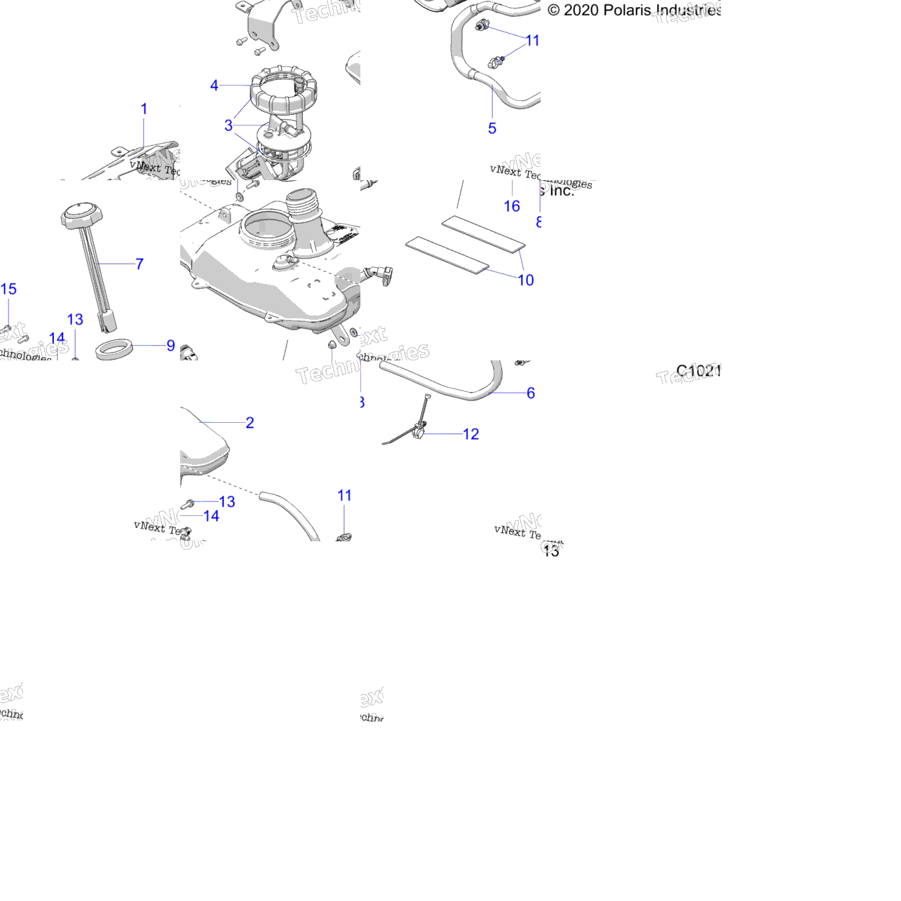 Fuel System, Fuel Tank Asm. A23hbbo7b3/B7