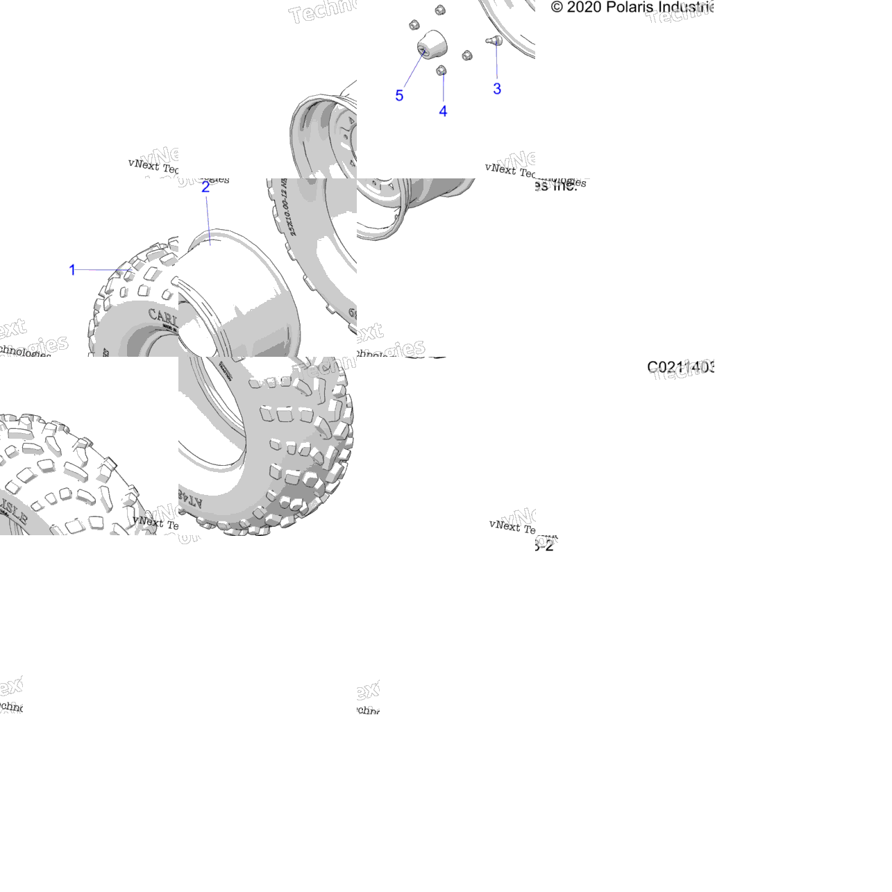 Wheels, Rear Tire A23see57f1/S57c1/C2/C3/Cr/F1/F2/F3