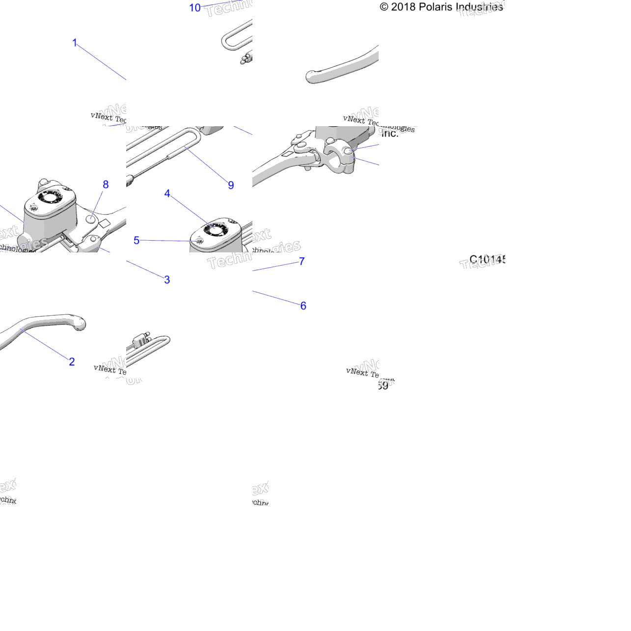 Brakes, Front Brake Lever & Master Cylinder
