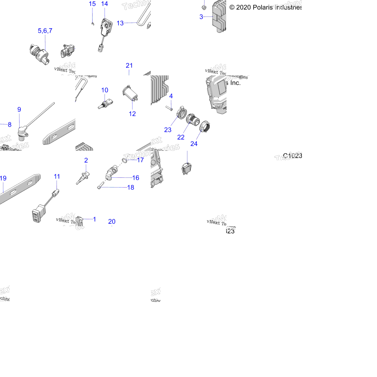 Electrical, Switches, Sensors, Ecu & Control Modules
