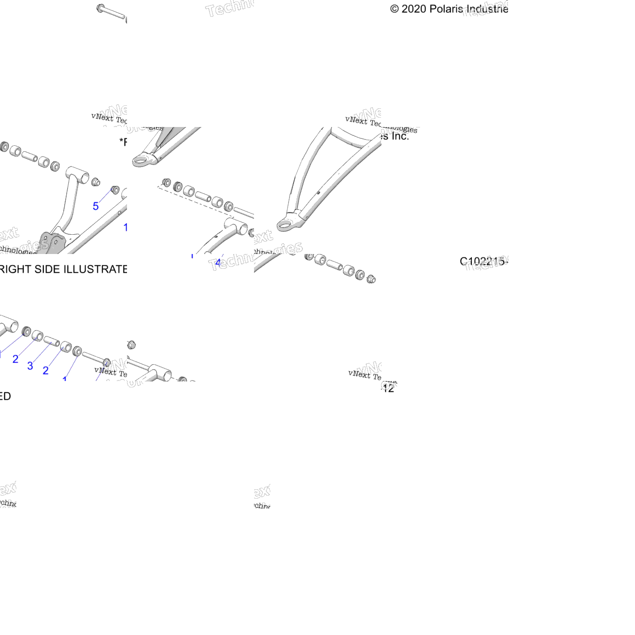Suspension, Front Aarm, Mounting