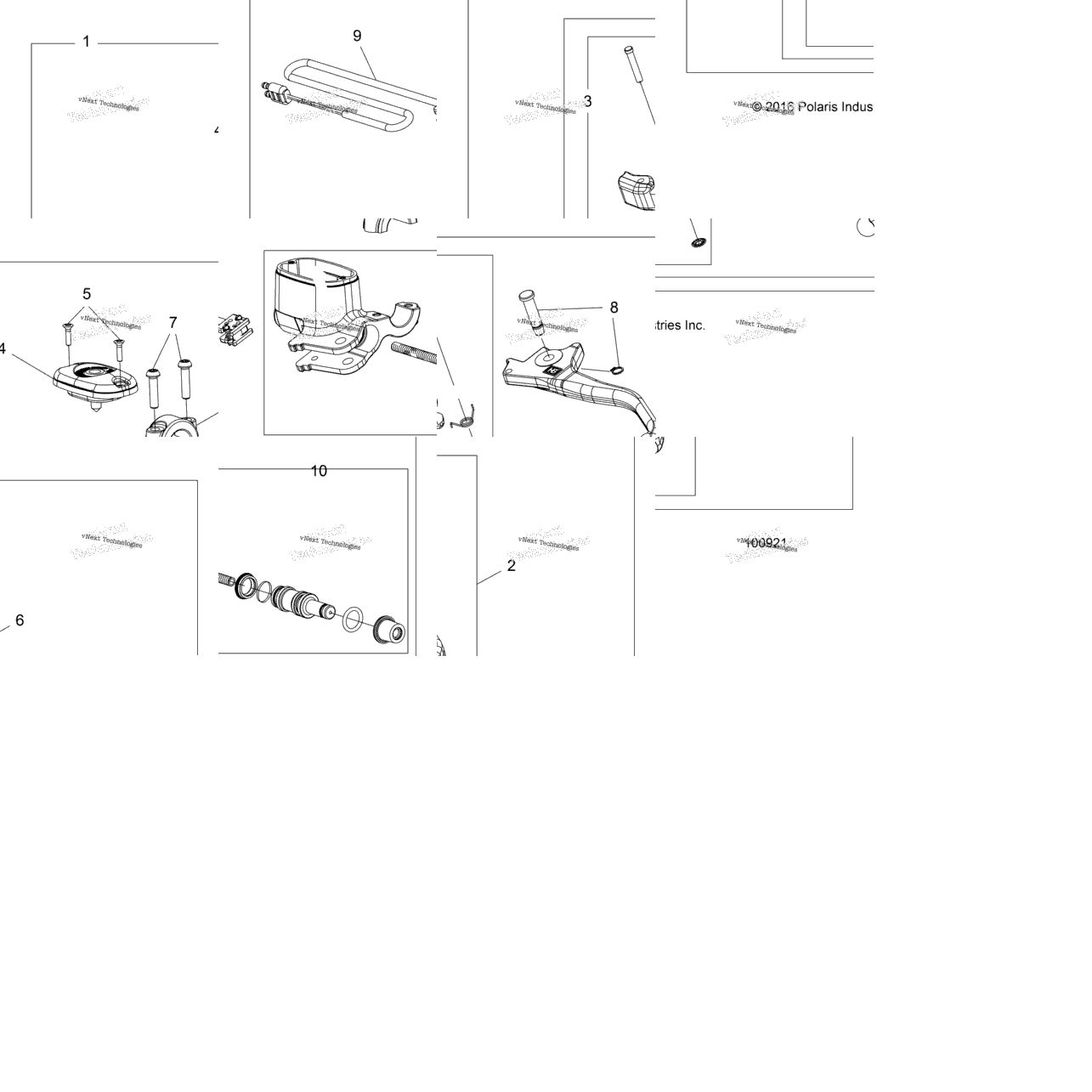 Brakes, Front Brake Lever & Master Cylinder