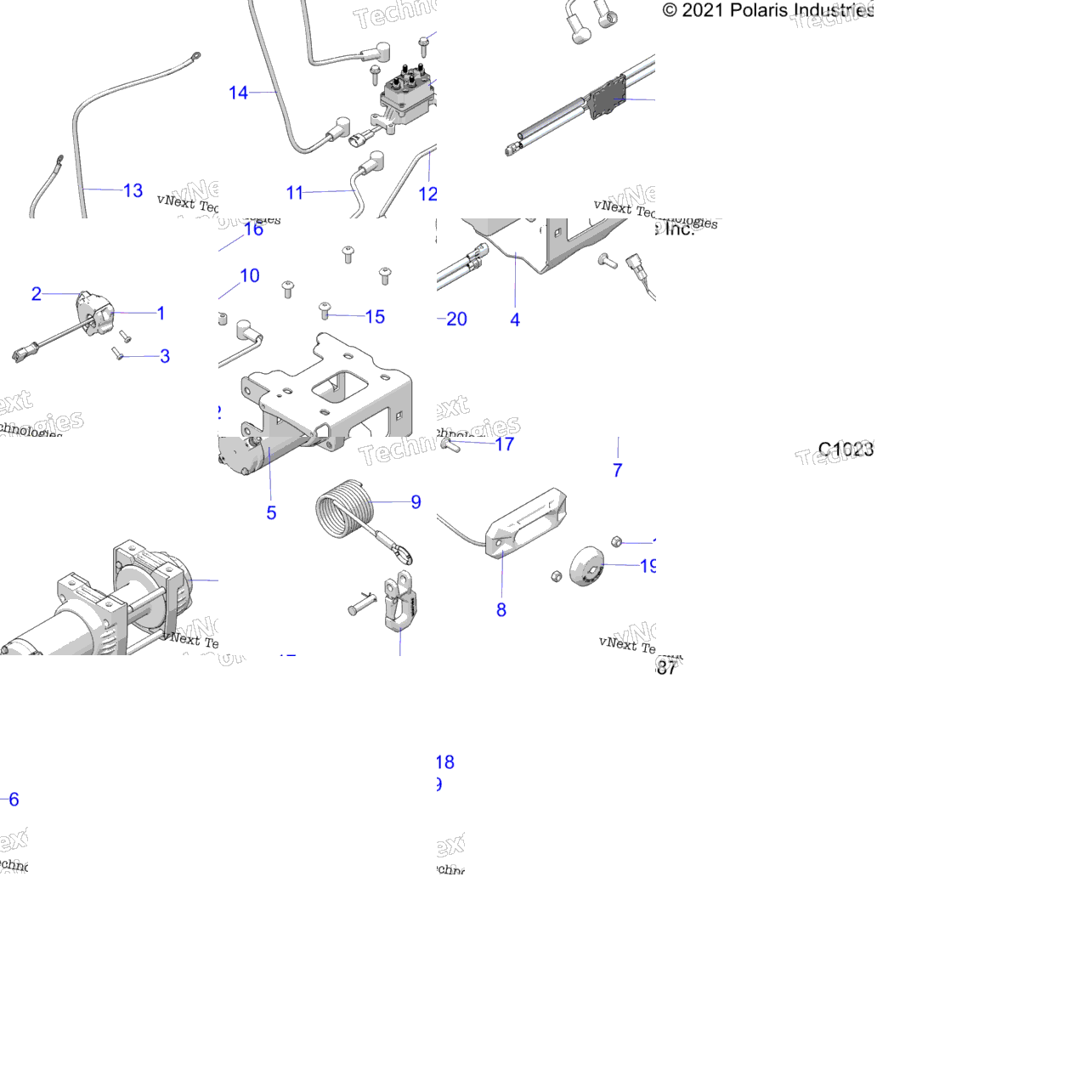 Chassis, Winch