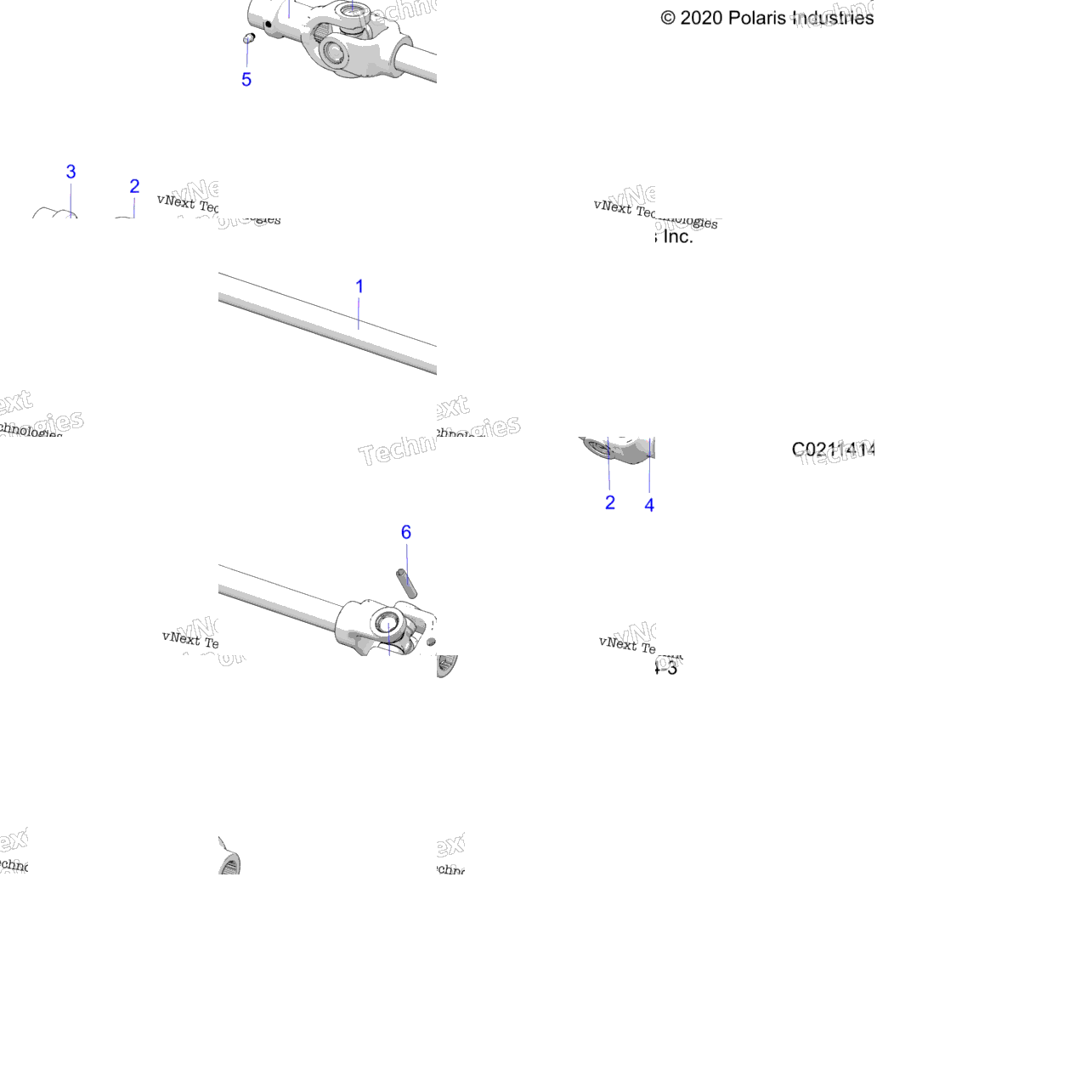 Drive Train, Front Prop Shaft