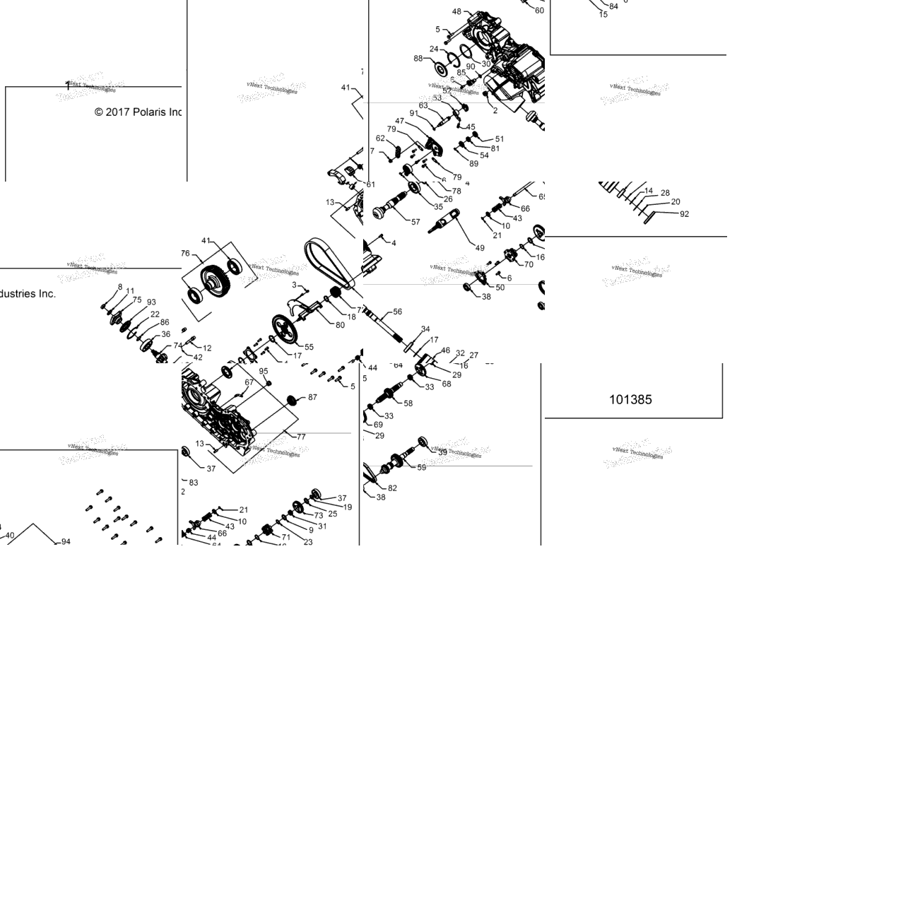 Drive Train, Main Gearcase