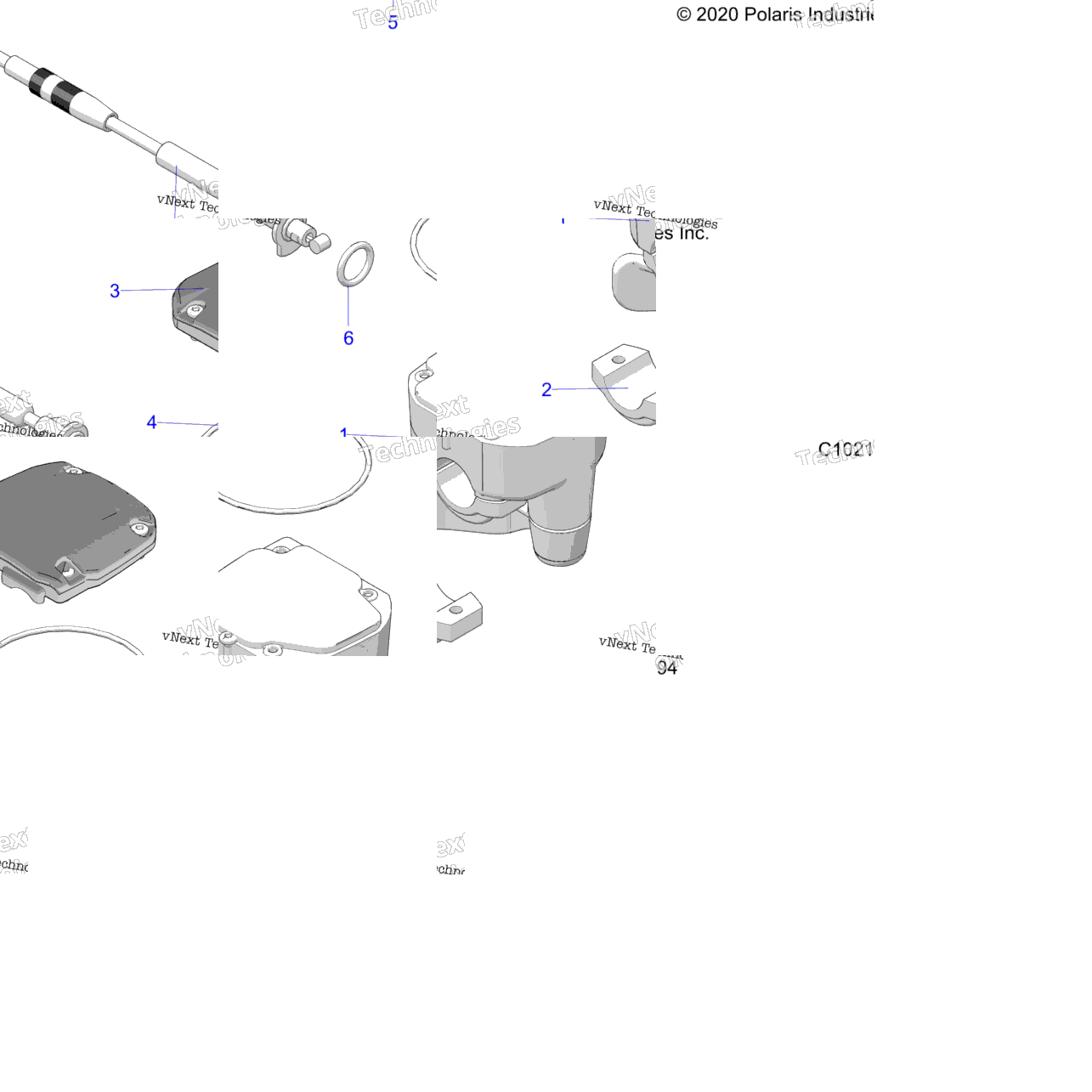 Steering, Controls, Throttle Asm. & Cable