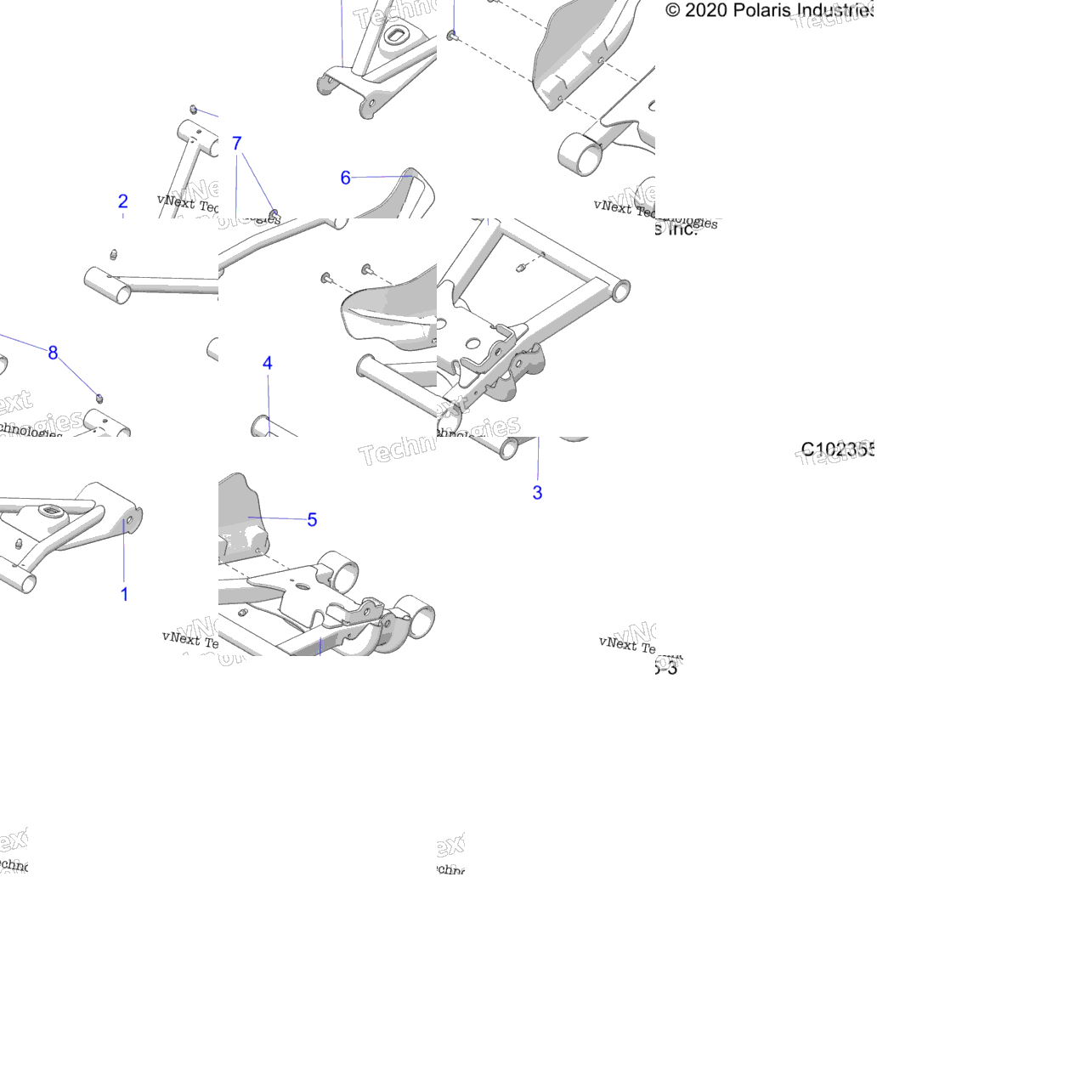 Suspension, Rear Control Arms