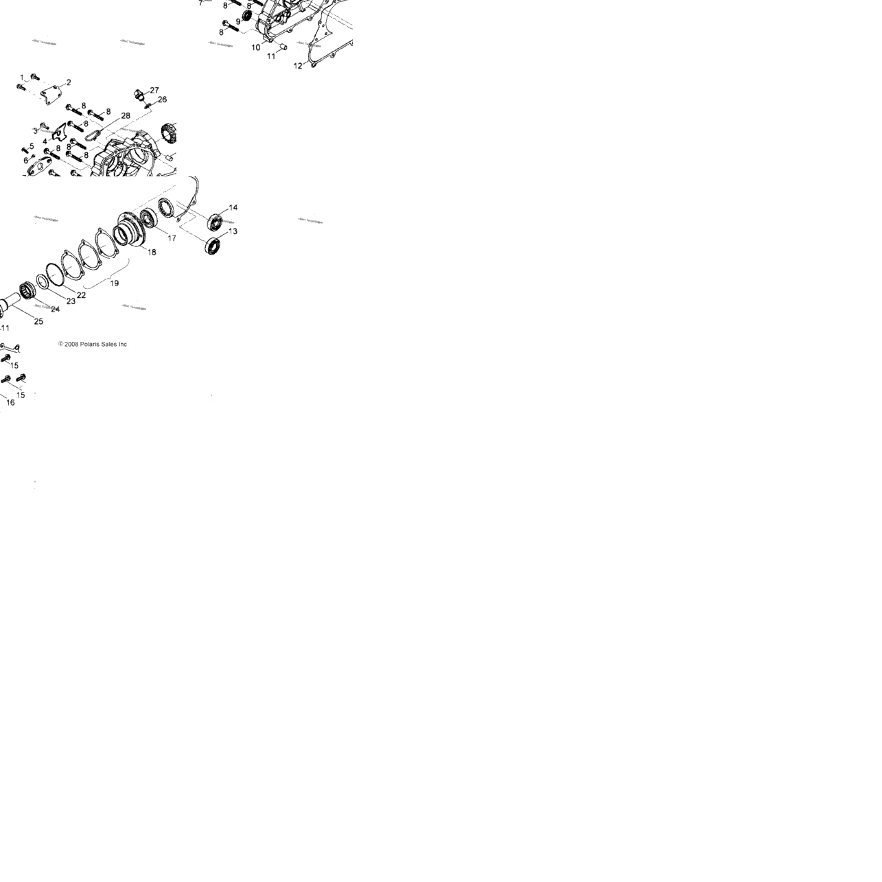 Drive Train, Rear Drive Assembly /Ca4