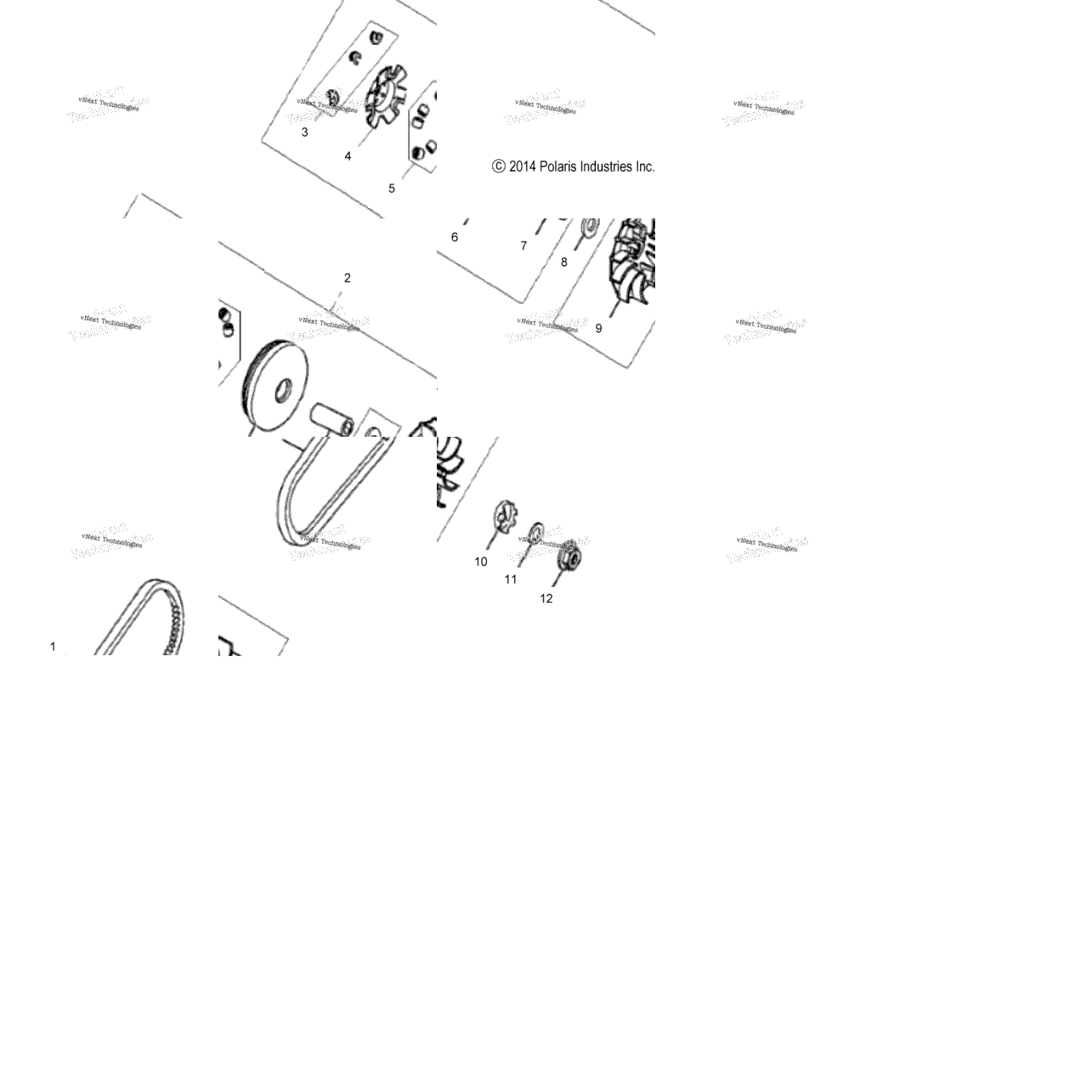 Drive Train, Primary Clutch
