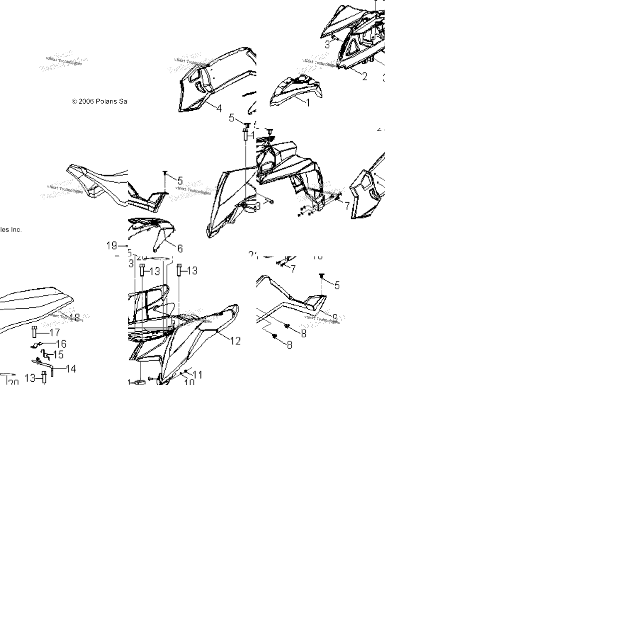 Body, Cab & Seat A22yak11b7/B6/N7/N6