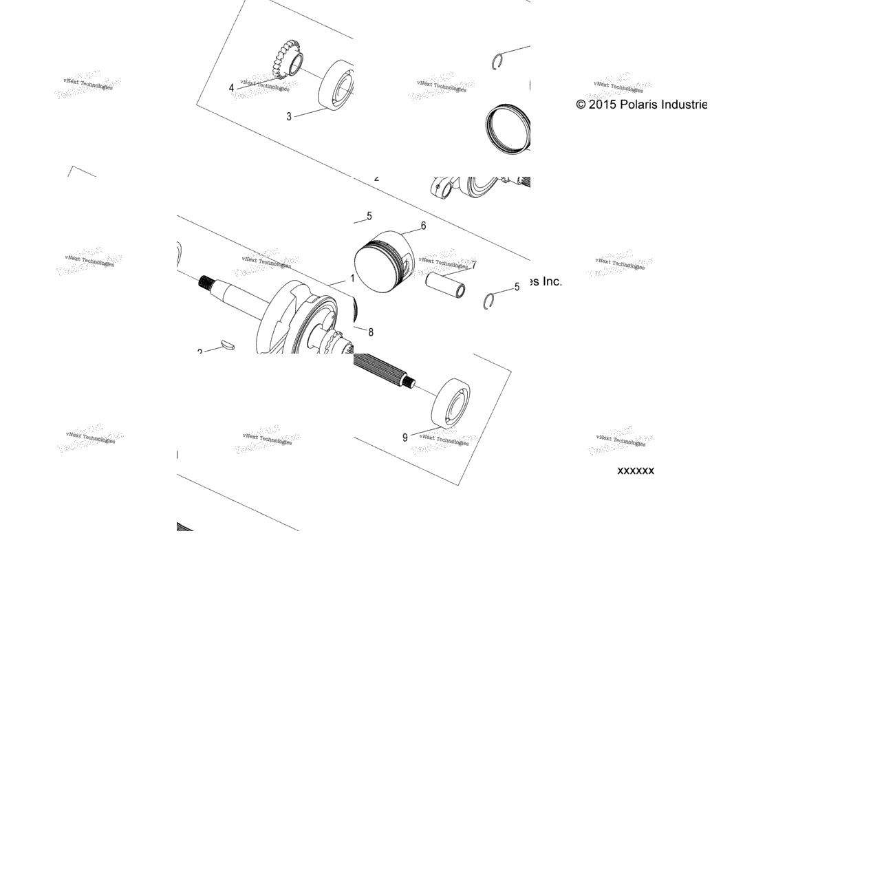 Engine, Crankshaft & Piston