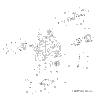 Engine, Mounting